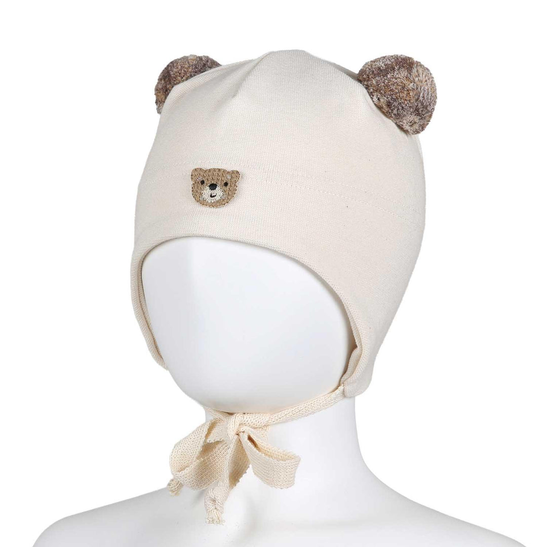 TEDDDYBEAR HAT  Off White