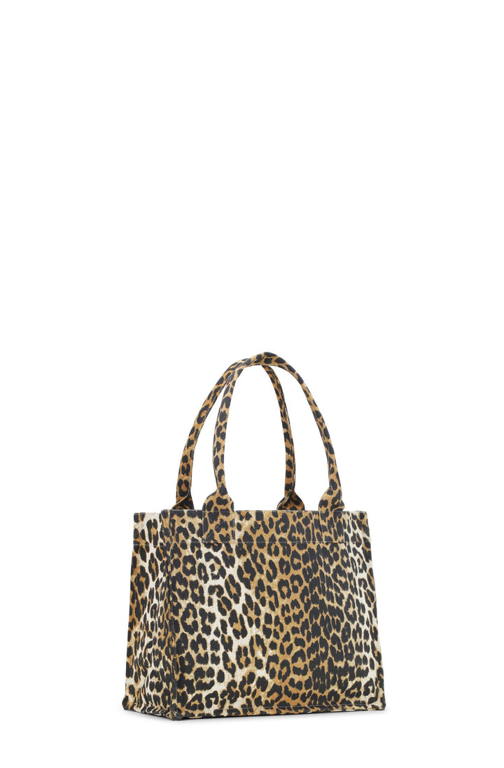 Large Easy Shopper Print  Leopard