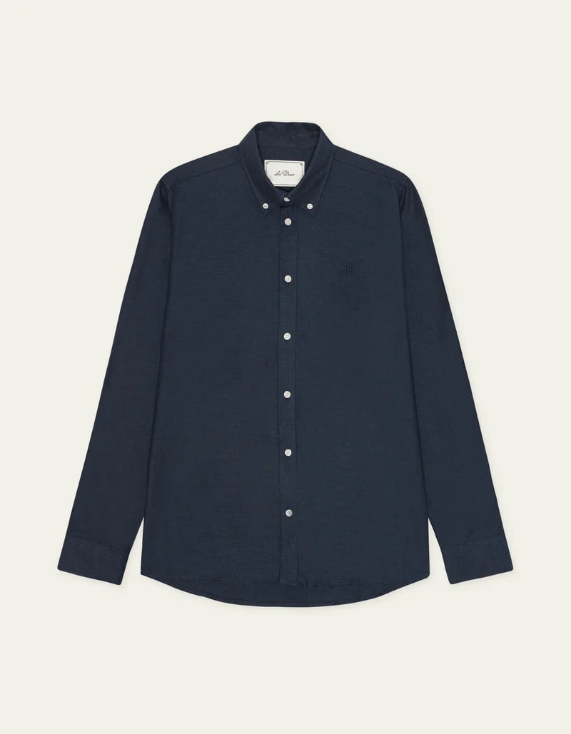 Soft Flannel Shirt  Dark Navy Blue