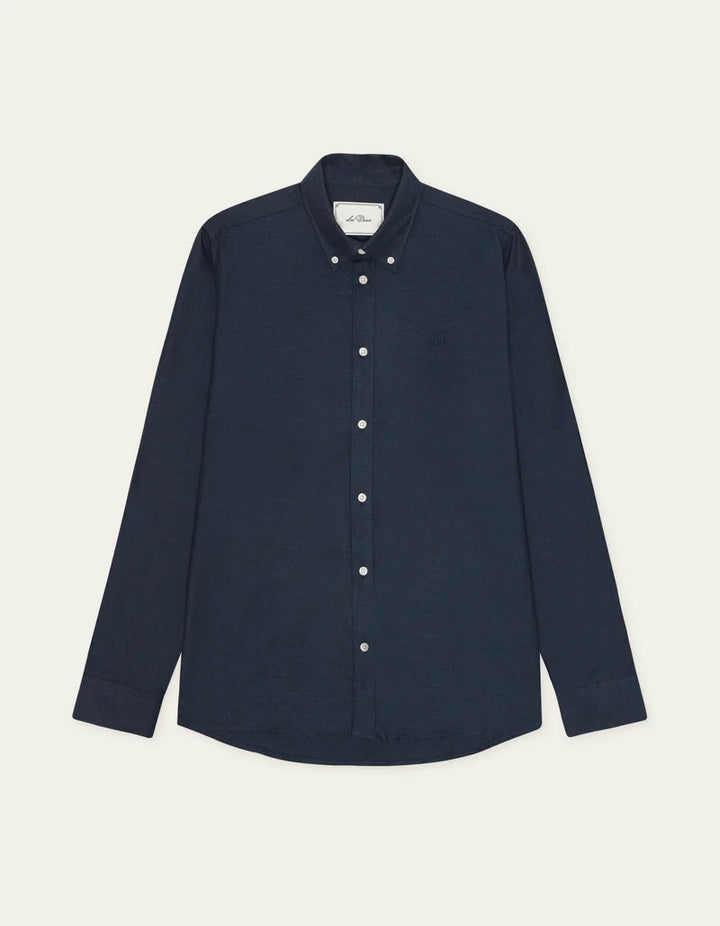 Soft Flannel Shirt  Dark Navy Blue