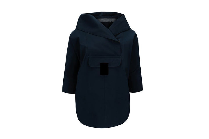 BERGEN MINI PONCHO  Dark Navy