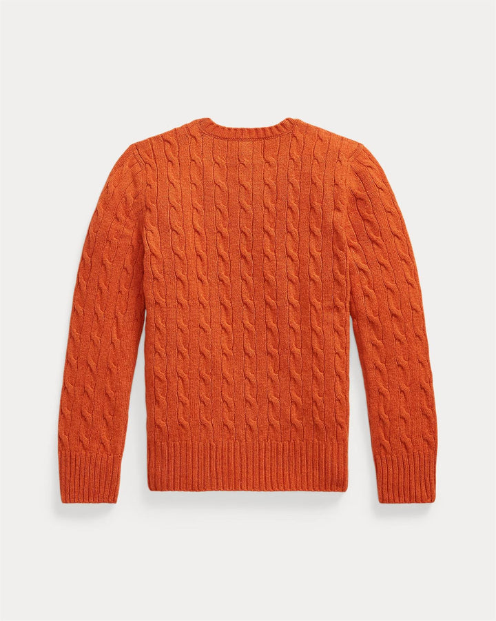 CABLE CN PO-SWEATER-PULLOVER  Jafa Orng