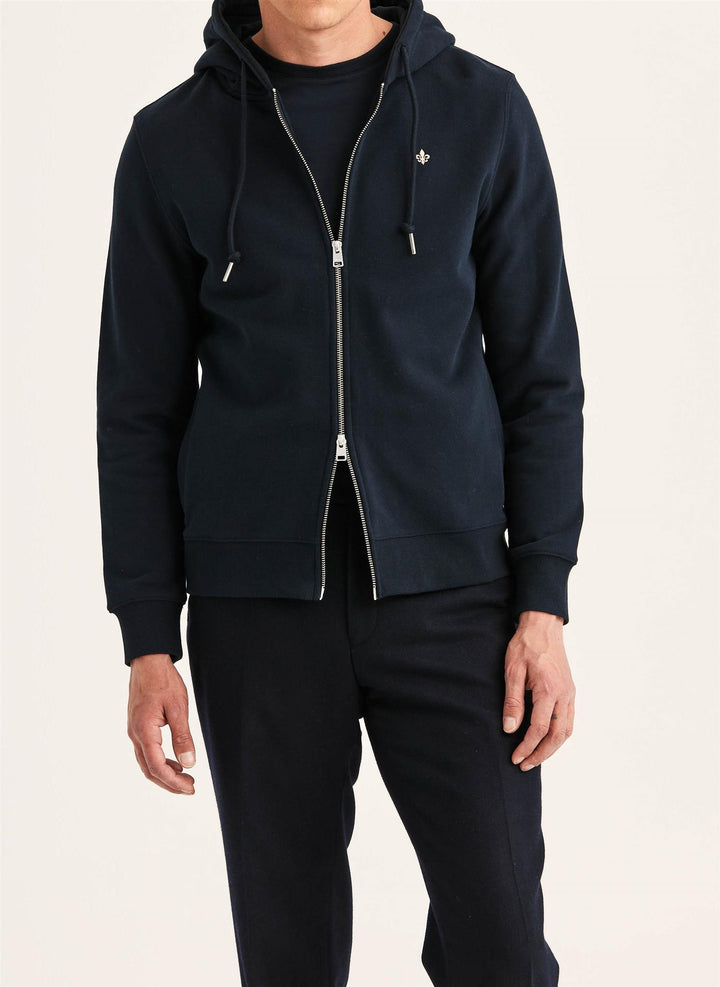 Brandon Lily Zip Hood  Old Blue