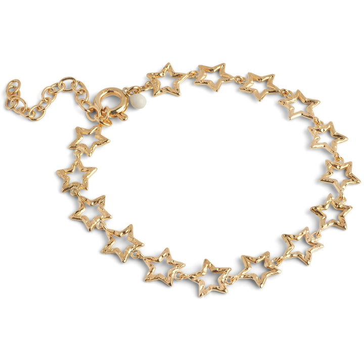 Bracelet, Organic Starlink Chunky Gold Plated