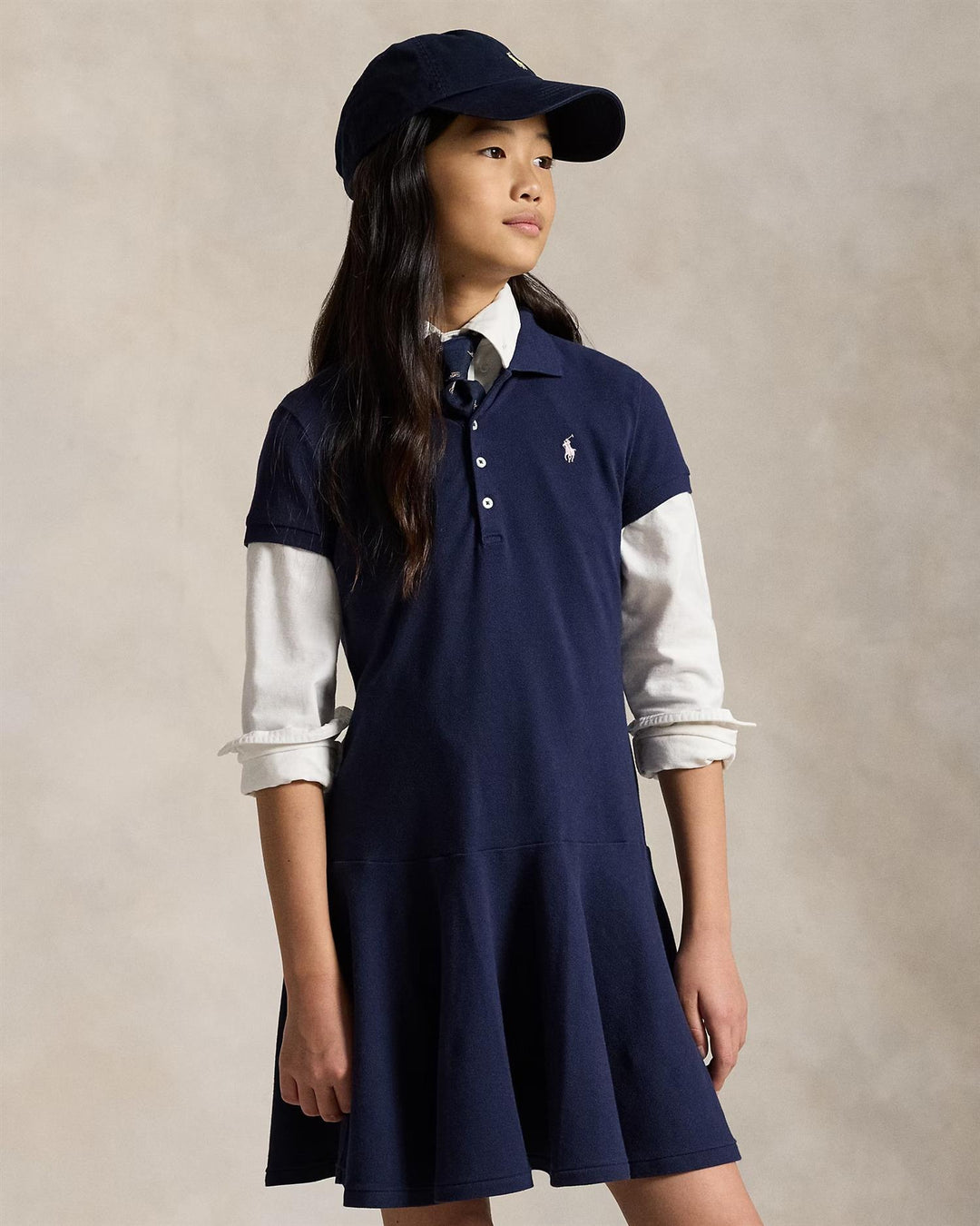 POLO DRESS-DRESSES-KNIT  Rfnd Navy