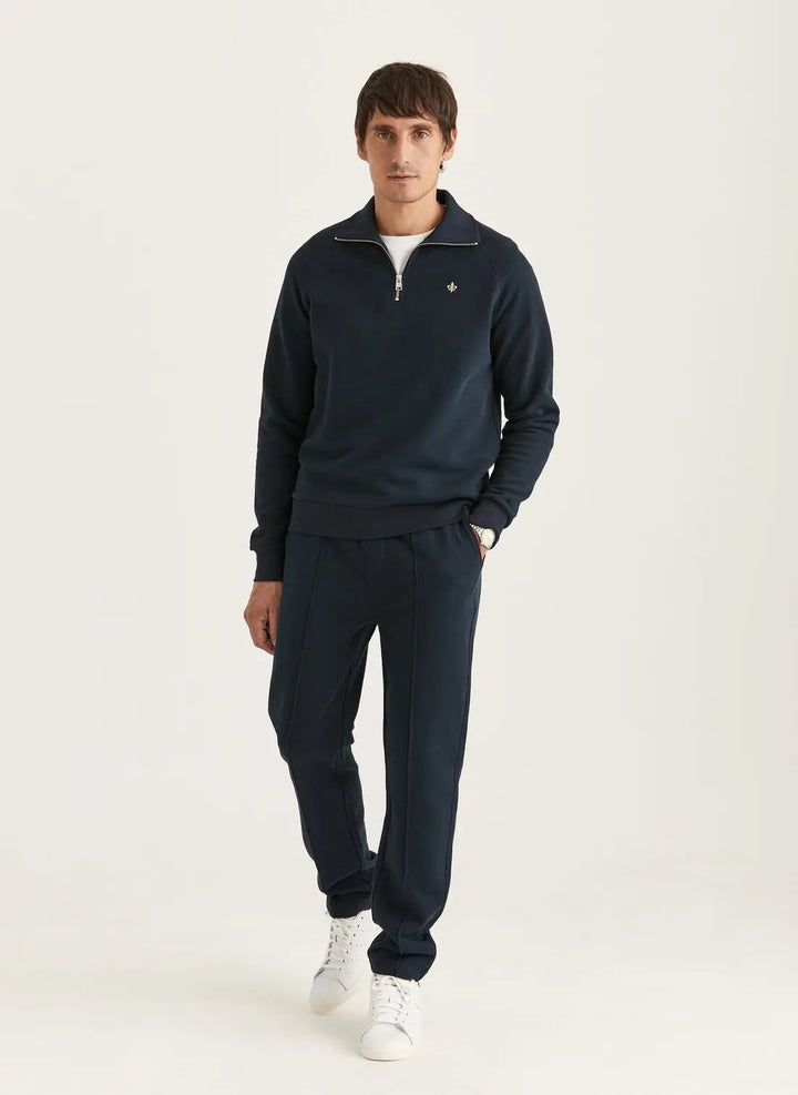 Maryon Half Zip Sweatshirt  Old Blue