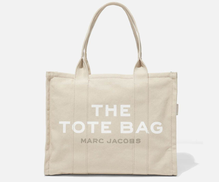 THE MEDIUM TOTE COTTON  Beige