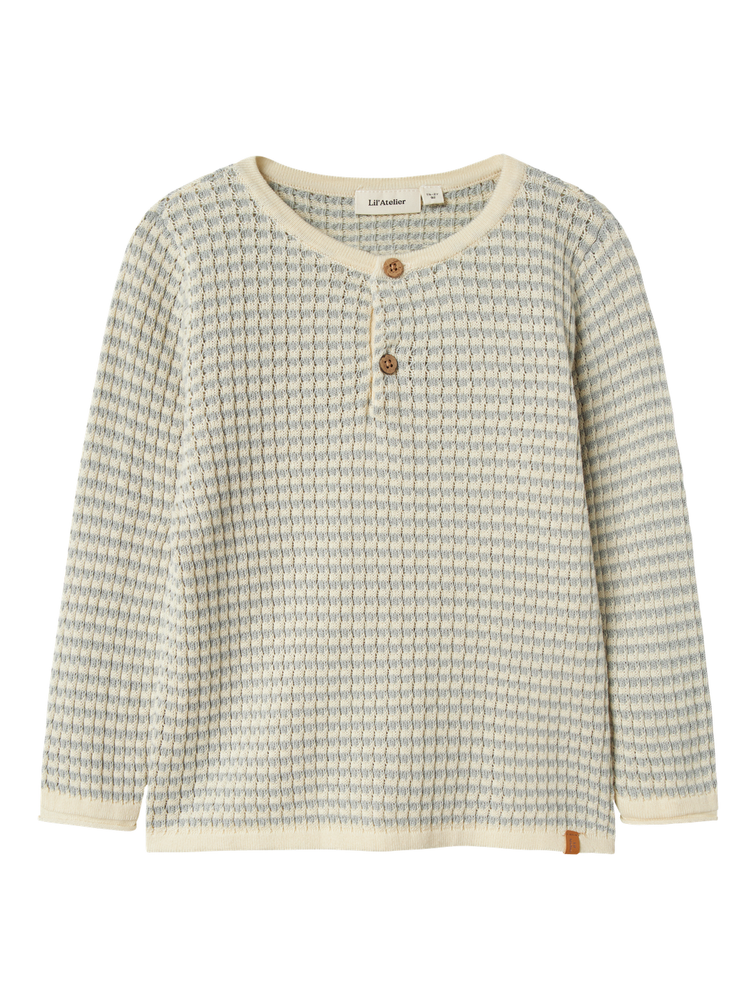 Nmmnelson Ls Knit Lil  Pigeon