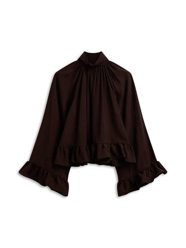 Clara Blouse  Brown
