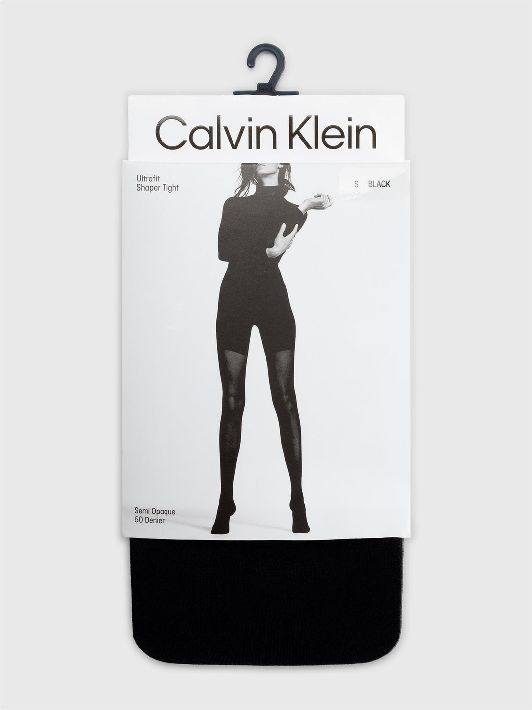 Ck Ultra Fit Matte 50 Den Semi Opaque  Black