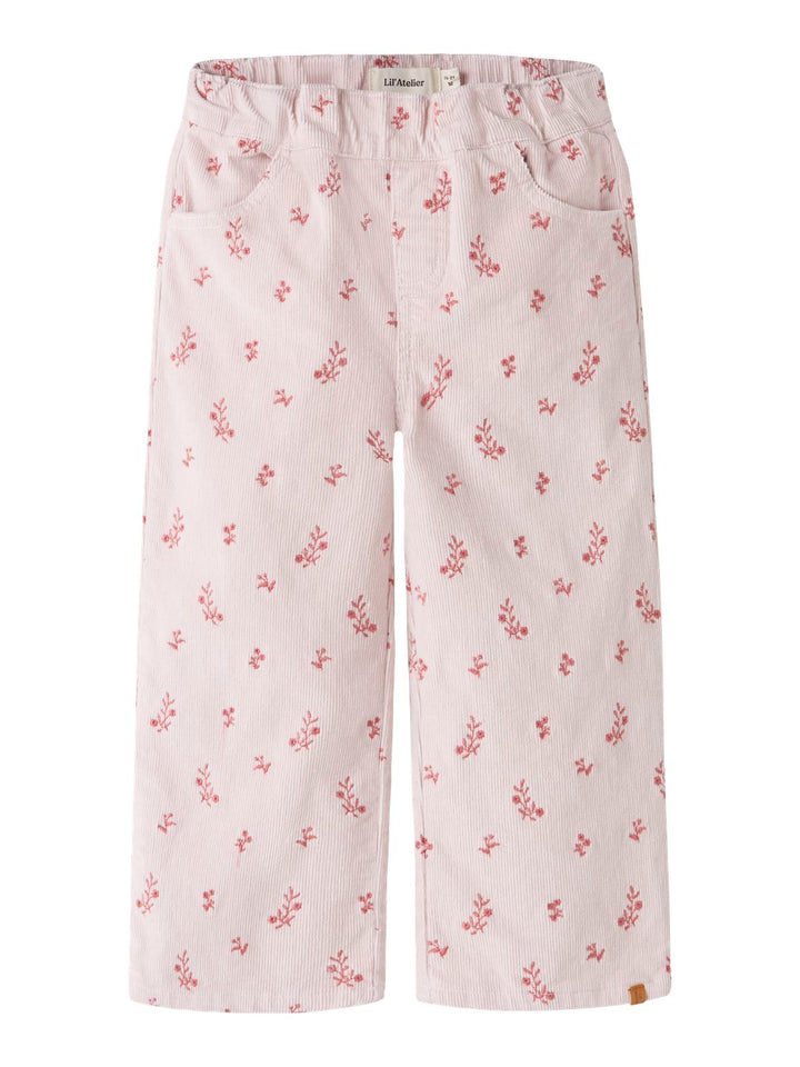 Nelly Cord Wide Pant  Lyselilla