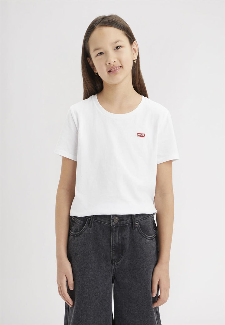 BATWING CHEST HIT TEE  White