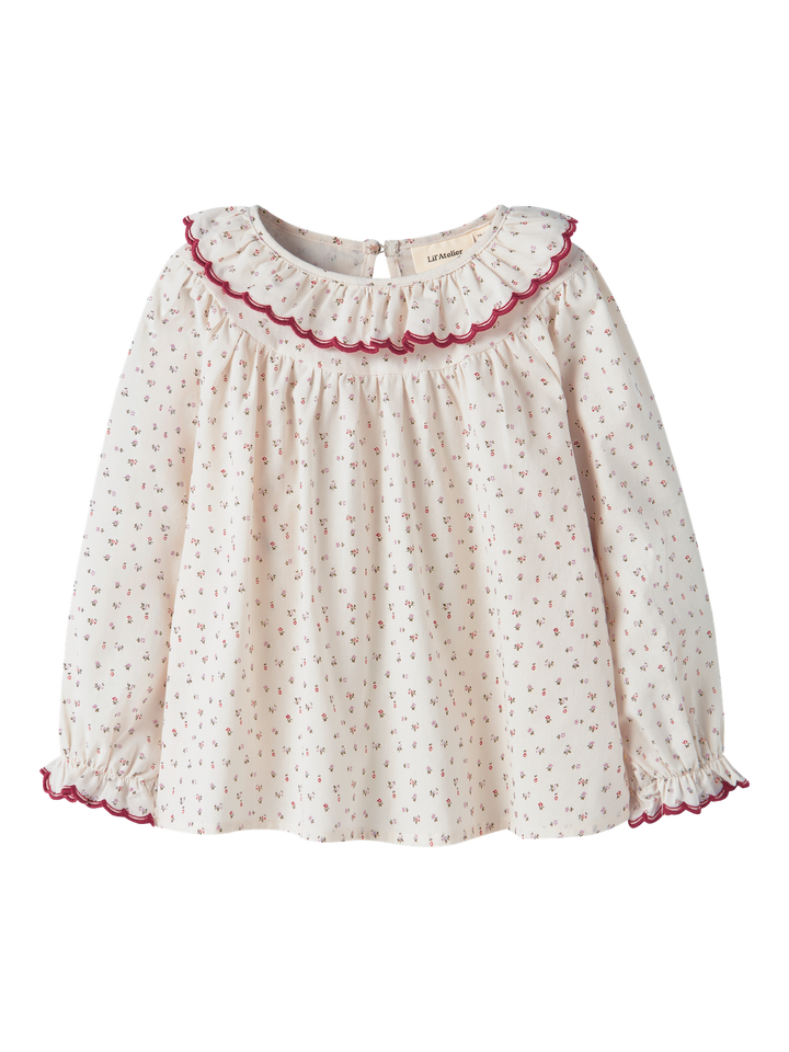 NMFRASIA LS LOOSE SHIRT LIL  Offwhite