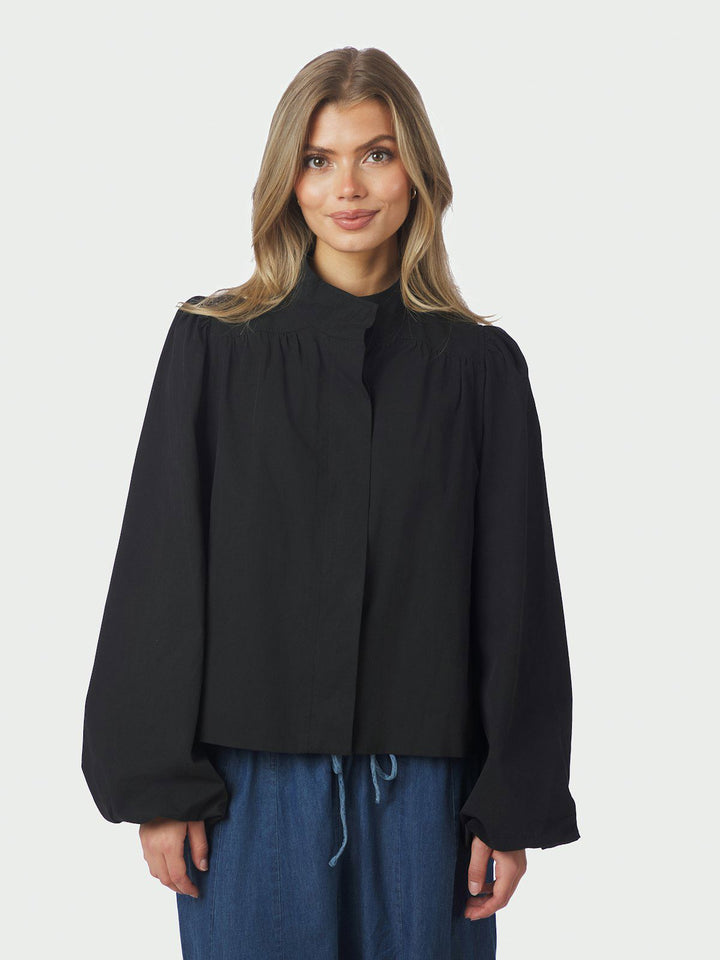 Tirsa Twill Jacket  Black