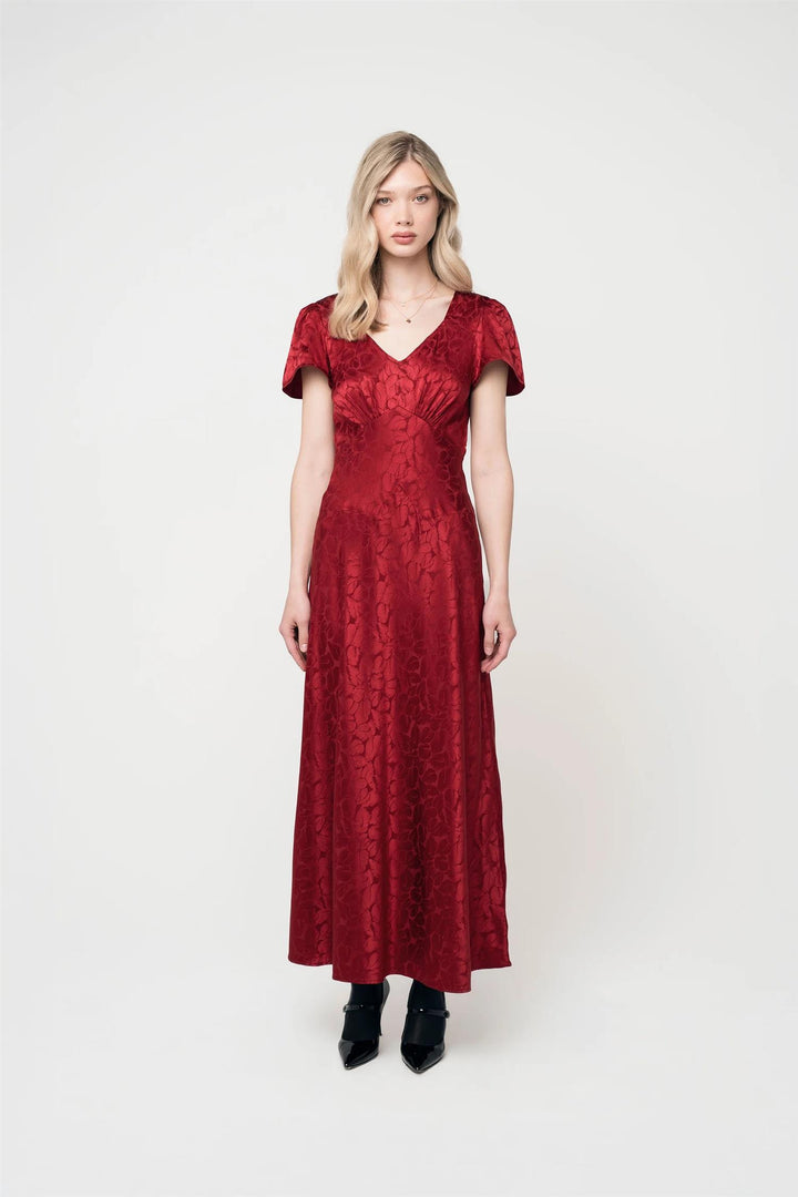 MARLEY JACQUARD  Red