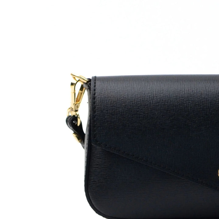MINI-ENVELOPE SAFFIANO  Black