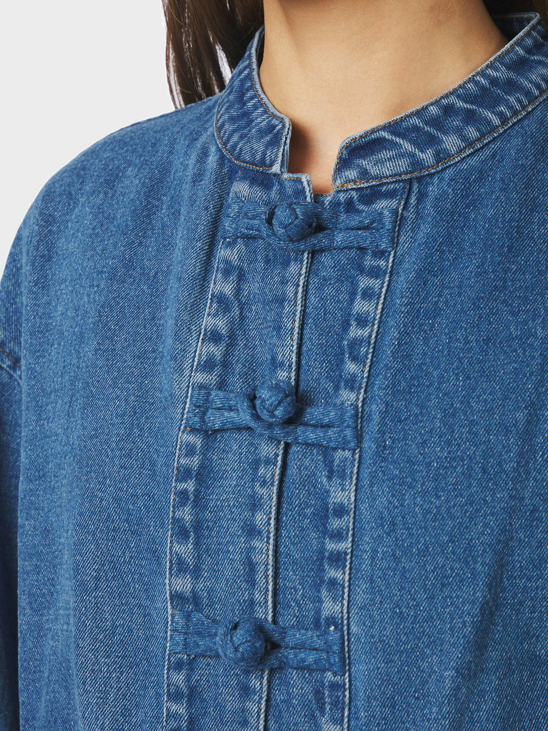 Caline Denim Jacket  Blue Denim