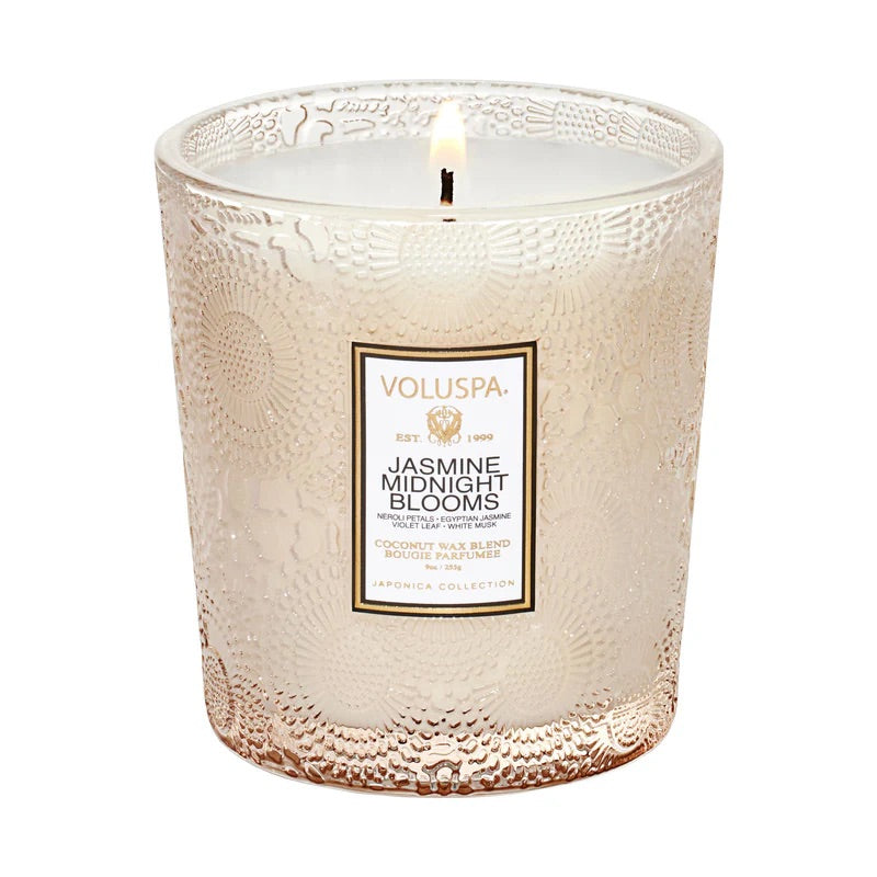 Classic Boxed Candle, 60 tim, 255 g  Jasmine Midnight Blooms