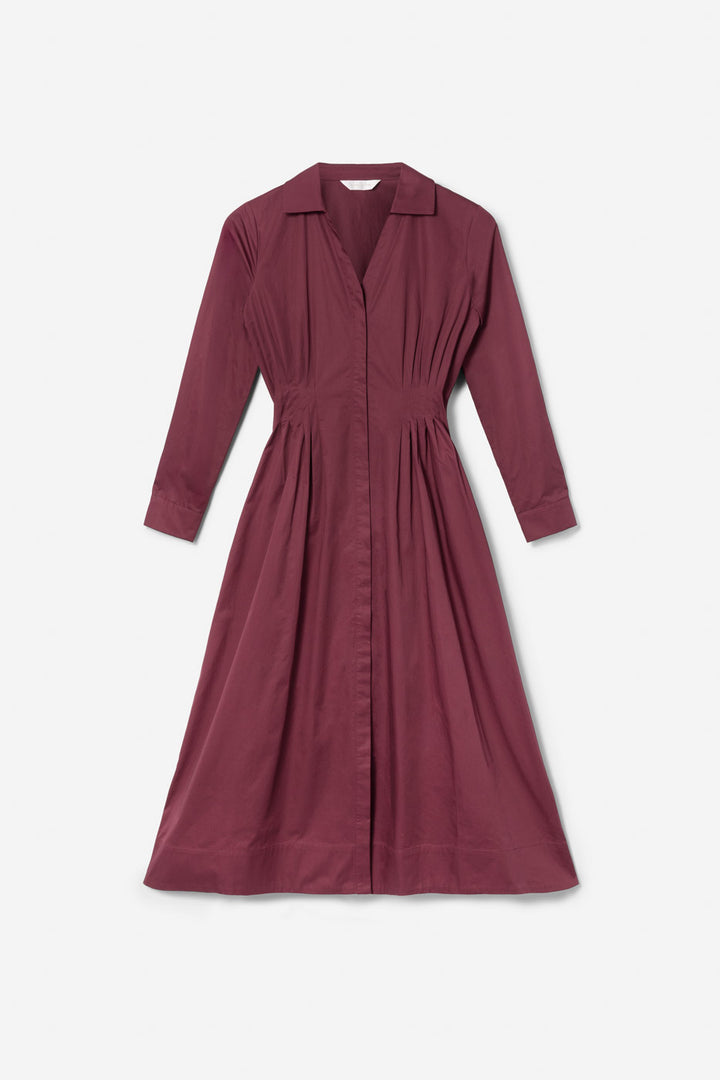 Noelle Dress Dark Red