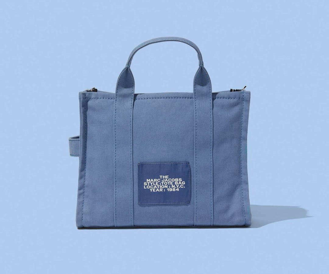 THE MEDIUM TOTE COTTON  Blue Shadow