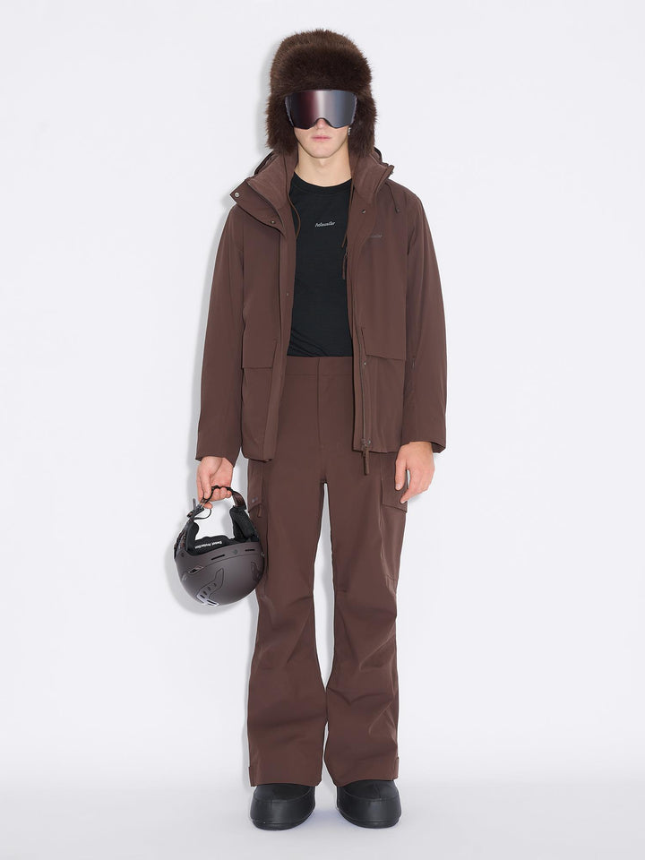 M Tryvann 3l Trousers 25-04_ski  Dk. Brown