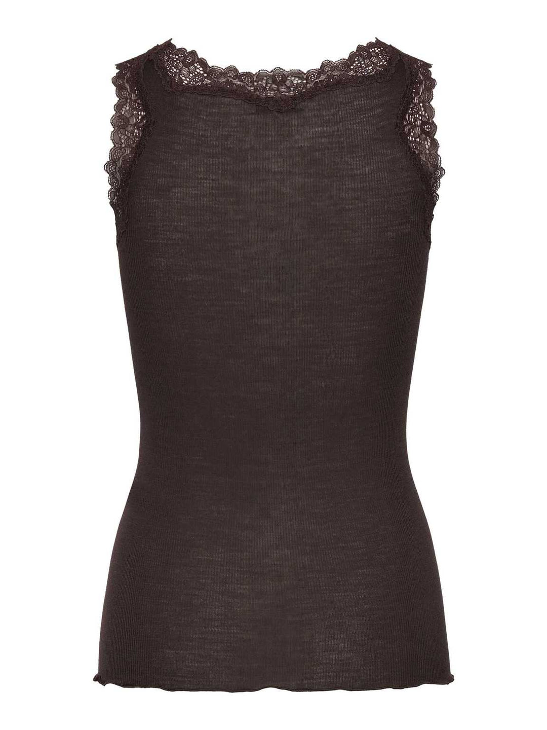 RWBurlington Wool SL Lace Top  Mole