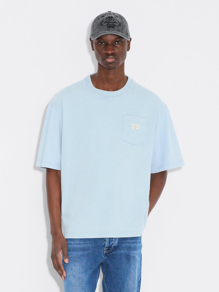 Carmen Tee  Blue Washed