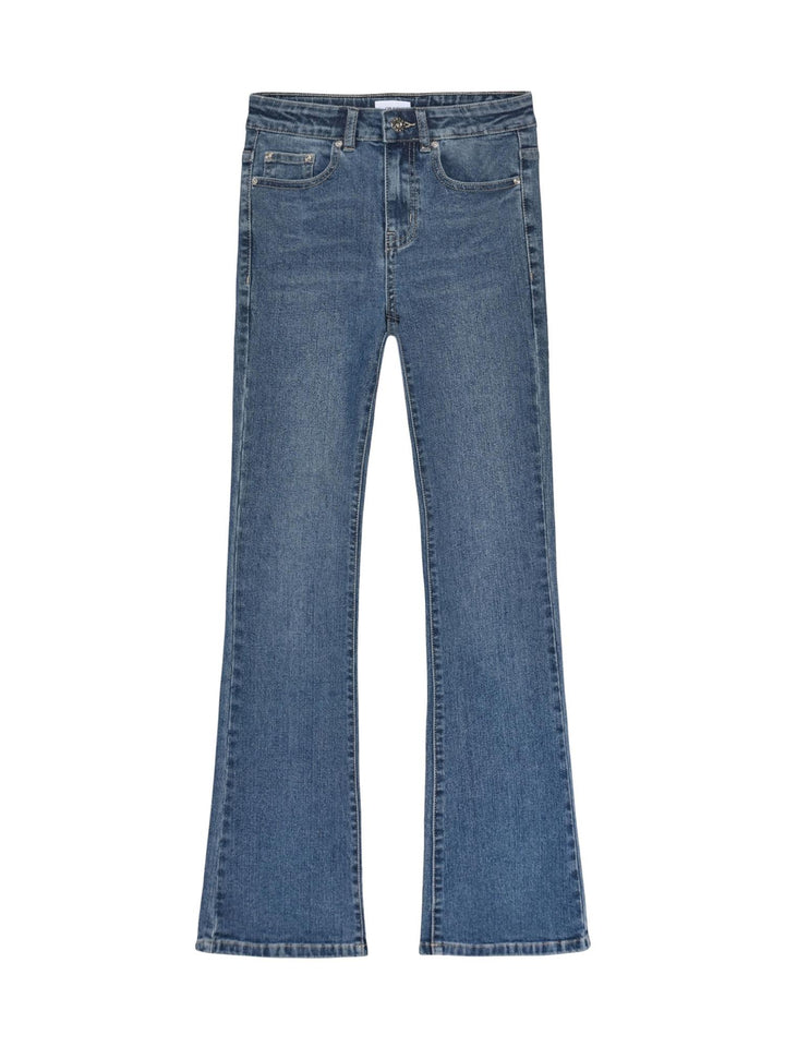 Gralabama Stitch Low Flare Blue  Blue
