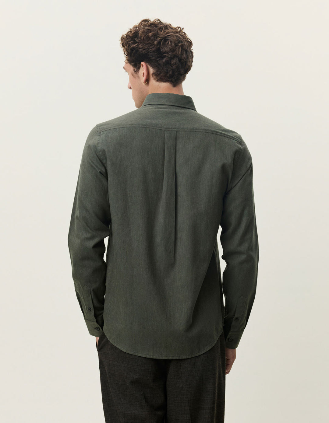 Soft Flannel Shirt Duffel Bag Green