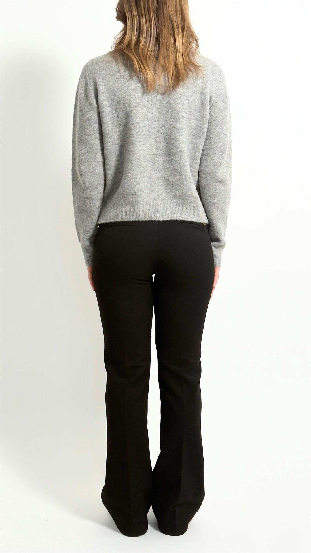 SILVIA SUPLE ROBLE WOOL  Black