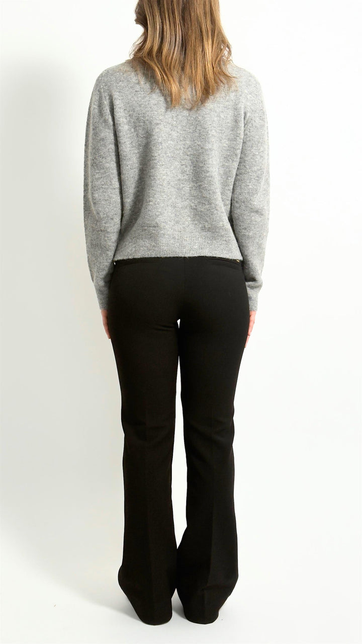 SILVIA SUPLE ROBLE WOOL  Black