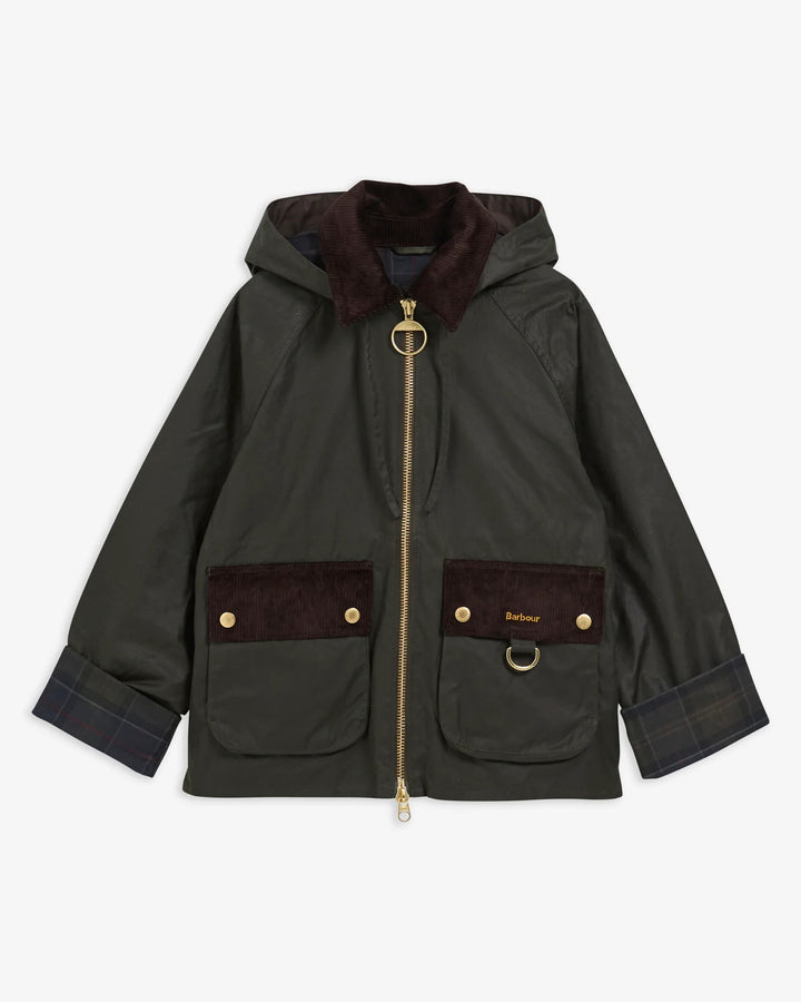 Carville Wax Jacket  Oliven