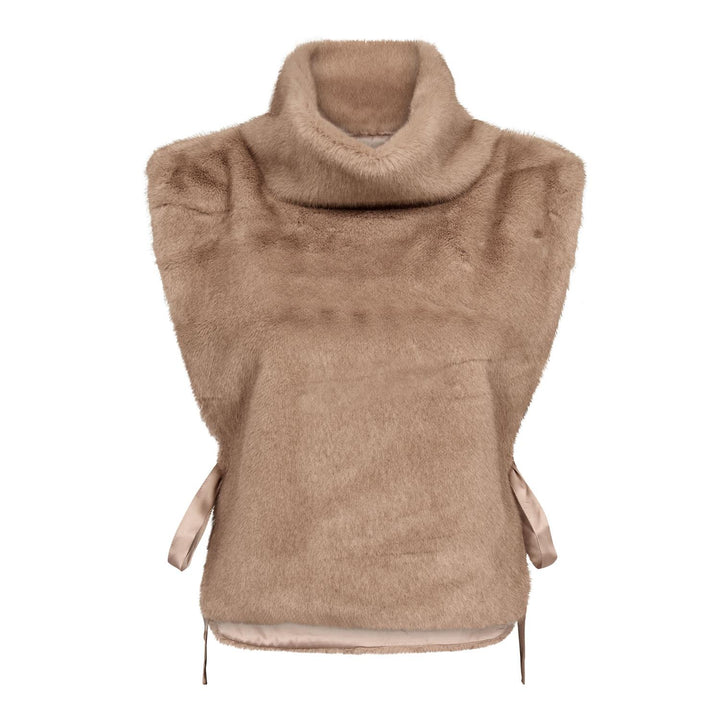 FeraCC Faux Collar  Creme