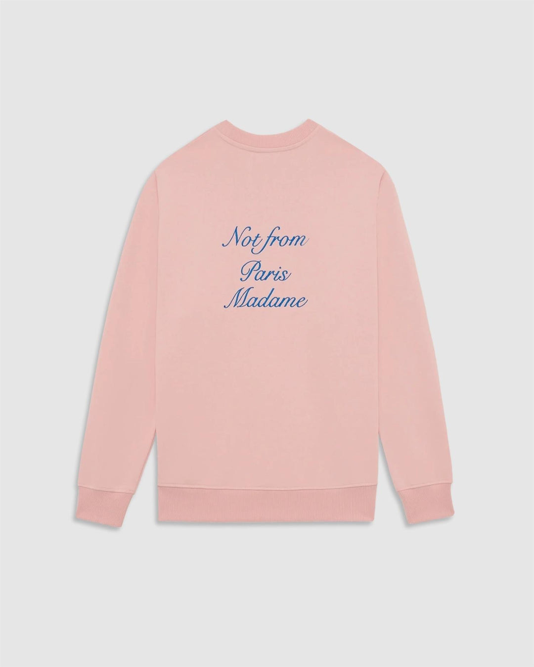 Le Sweatshirt Slogan Cursive  Light Pink