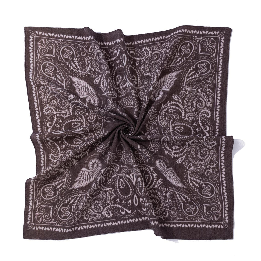 Manipur Bandana  Mørk Brun