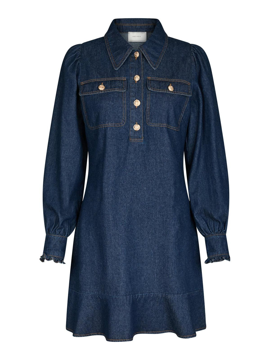 Nikko Denim Dress  Blue