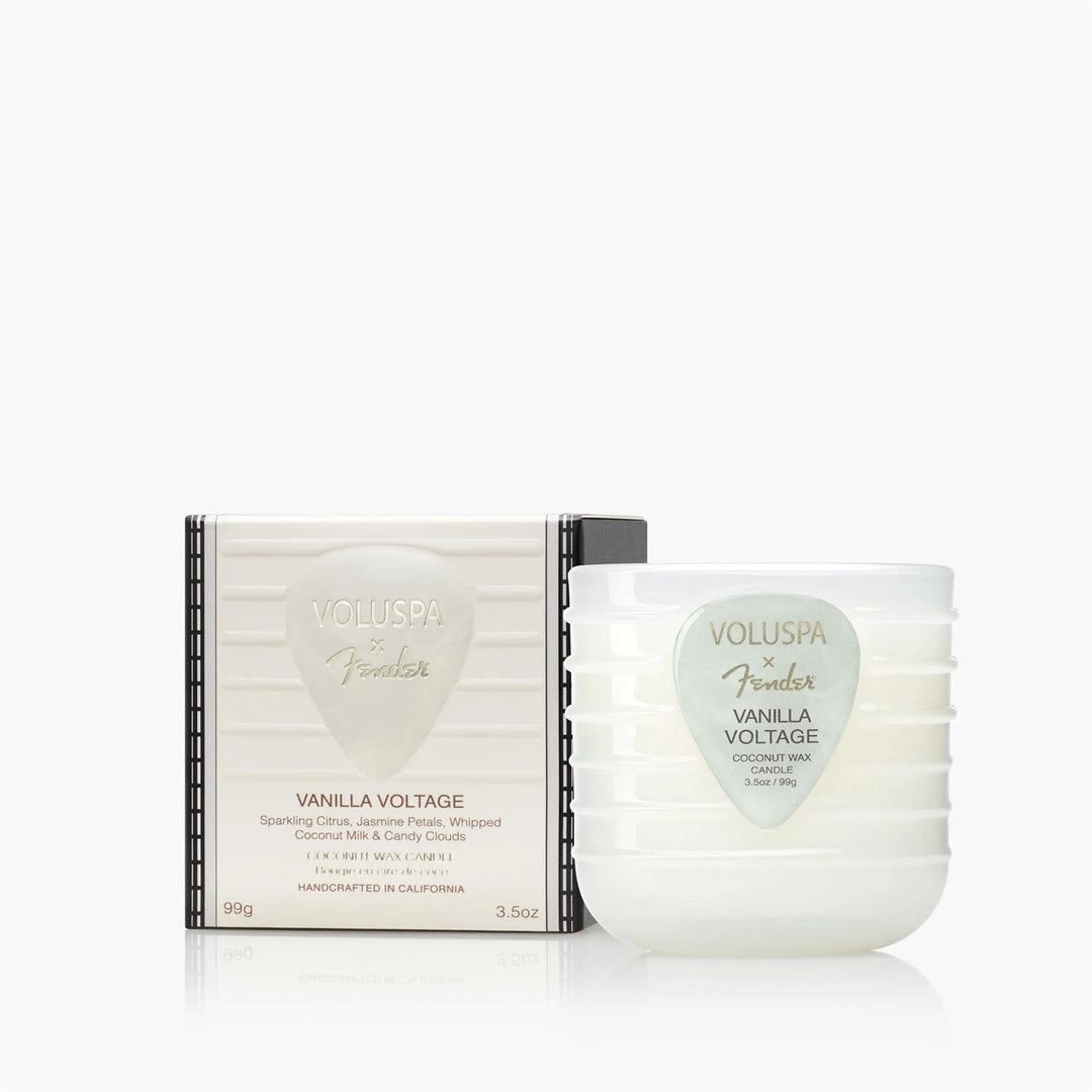 VANILLA VOLTAGE PEDESTAL CANDLE  Vanilla Voltage