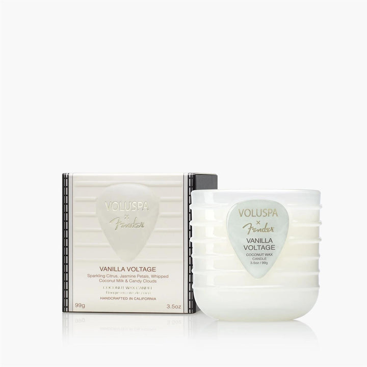 VANILLA VOLTAGE PEDESTAL CANDLE  Vanilla Voltage
