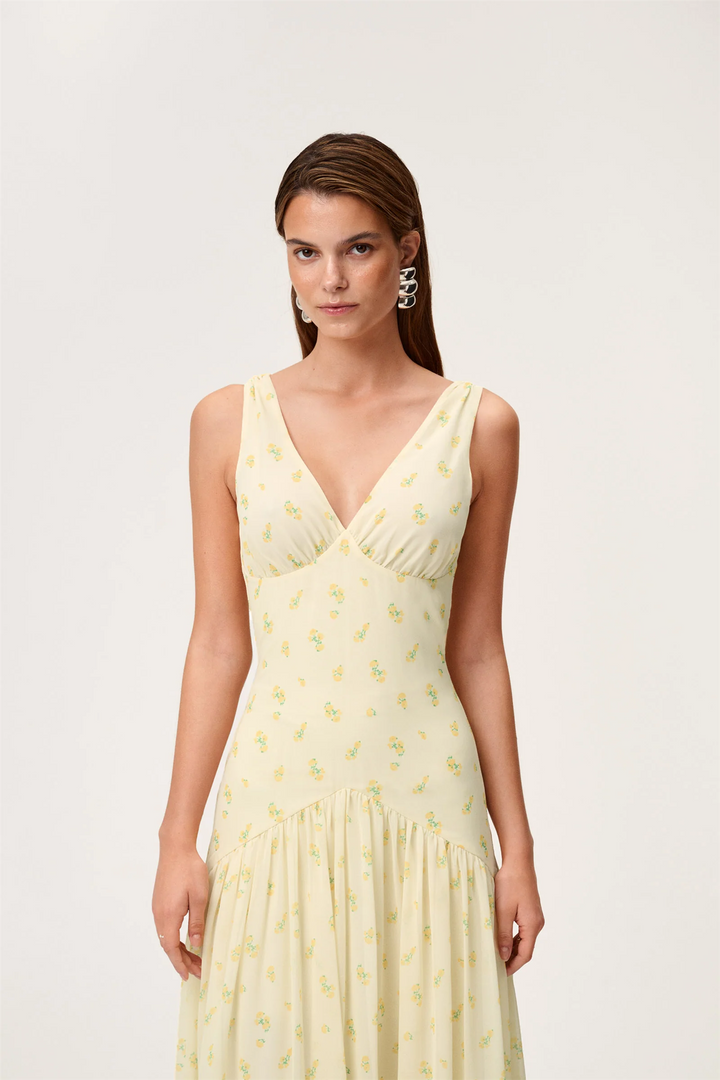 TOULOUSE DRESS  Pastel Yellow