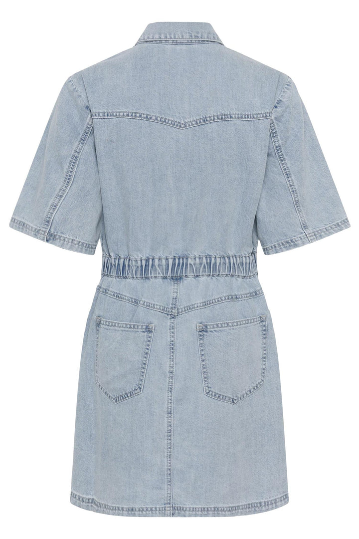 Gzmonie Dress  Light Blue Denim