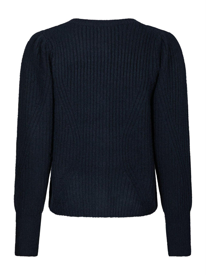 Puli knit cardigan  Navy