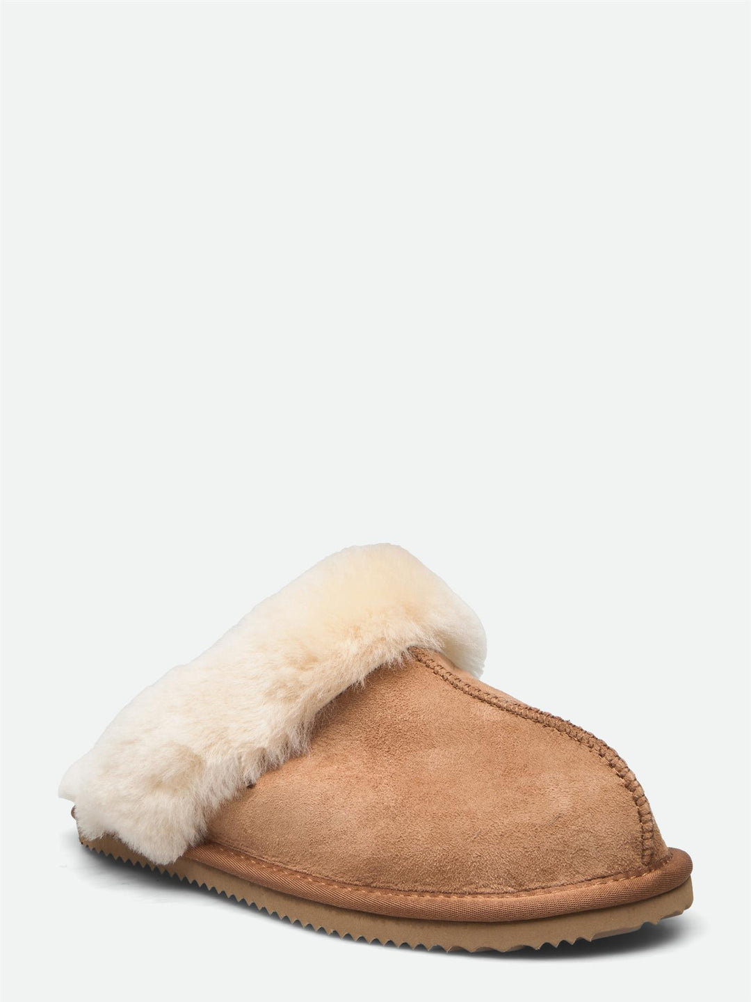 RHSydney Shearling reversed slippers  Almond