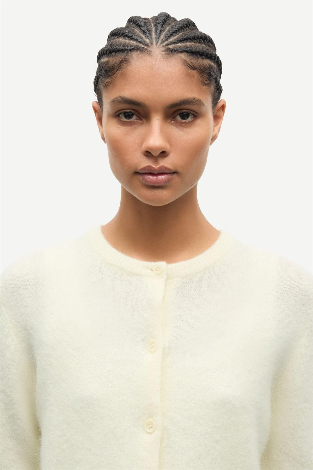 Nor Short Cardigan  Ethereal Green