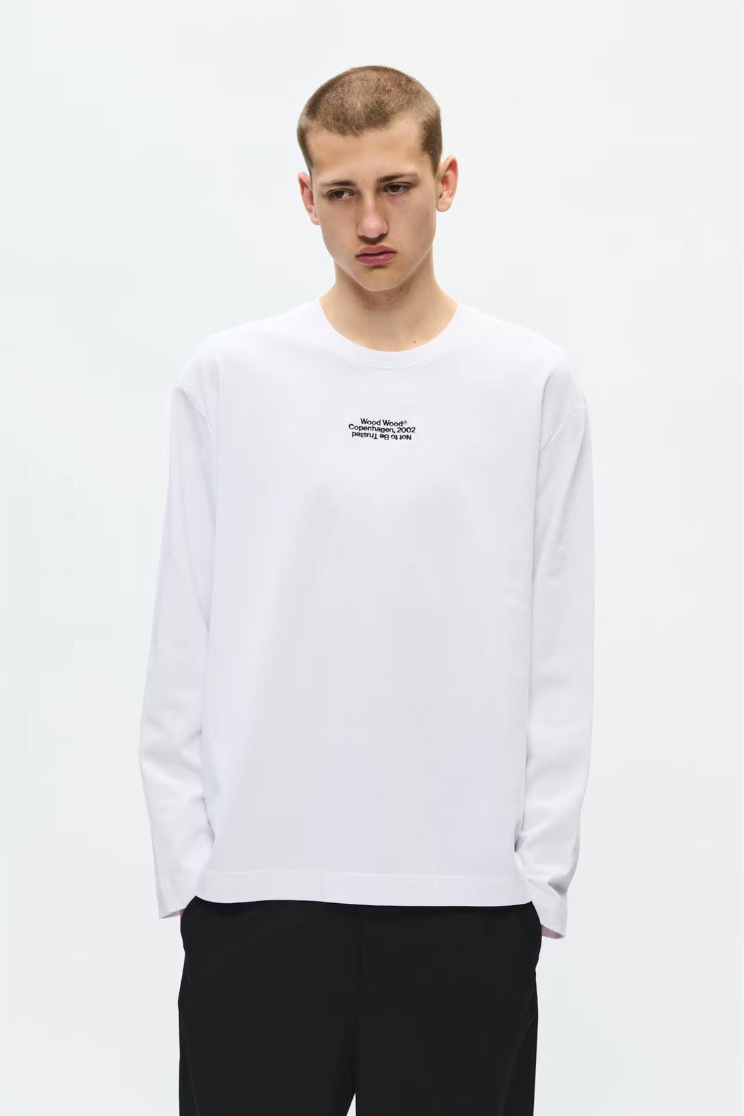 WWRYAN LS TEE  Bright White