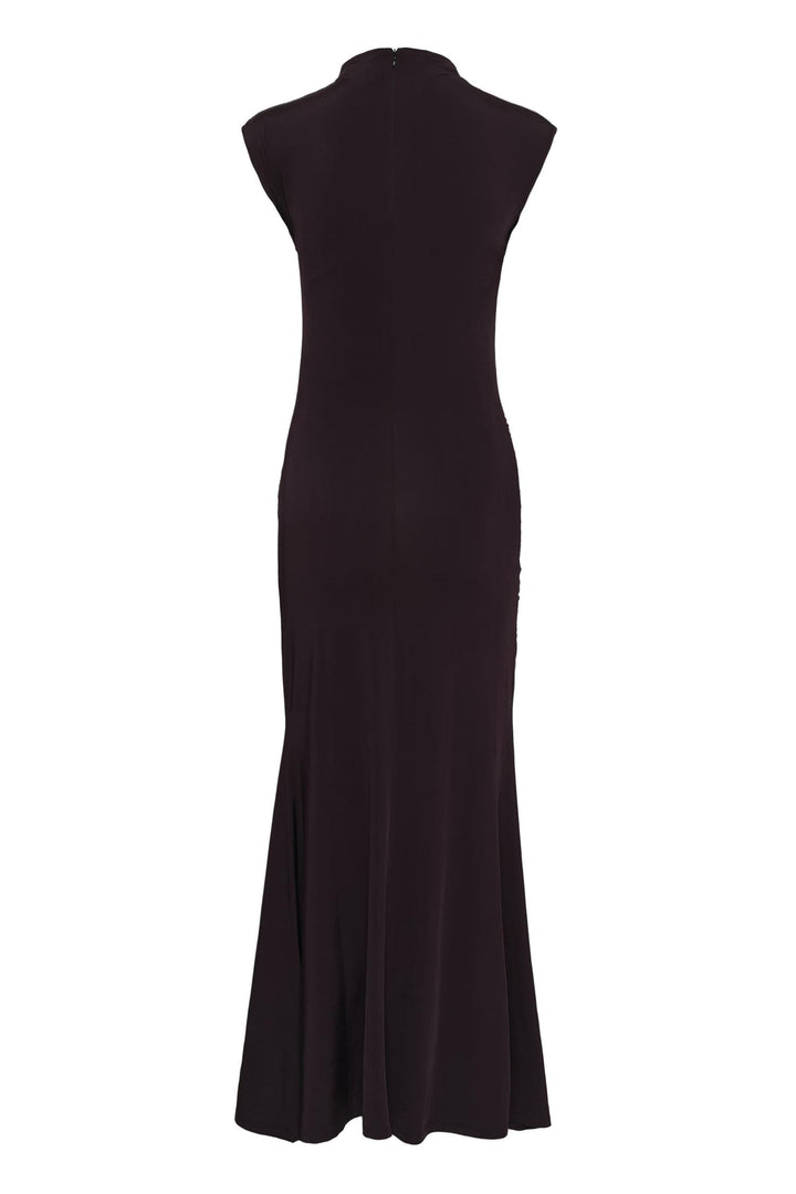 Gzseren Long Dress Deep Plum