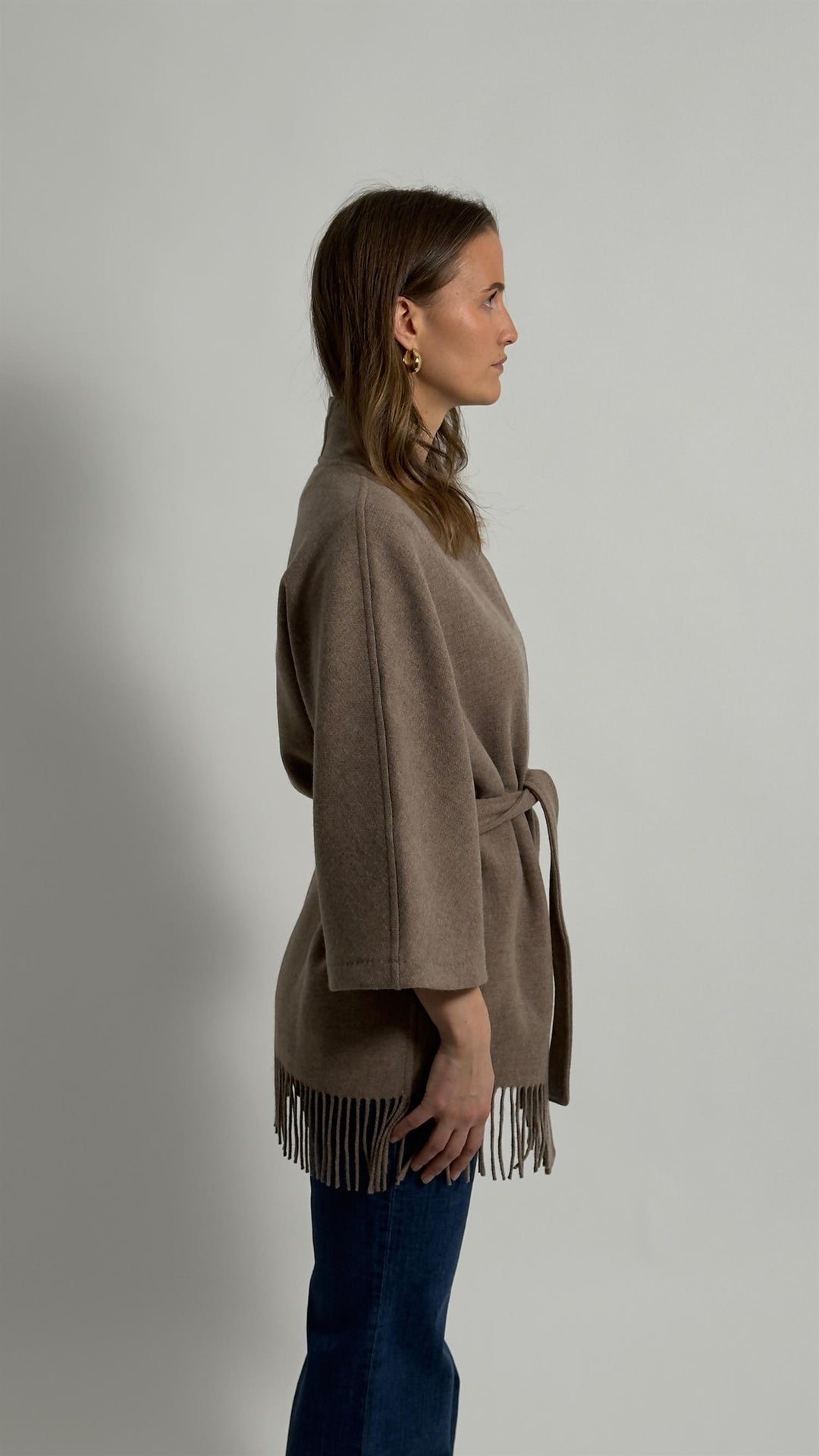 Akila Lambswool Jacket  Desert