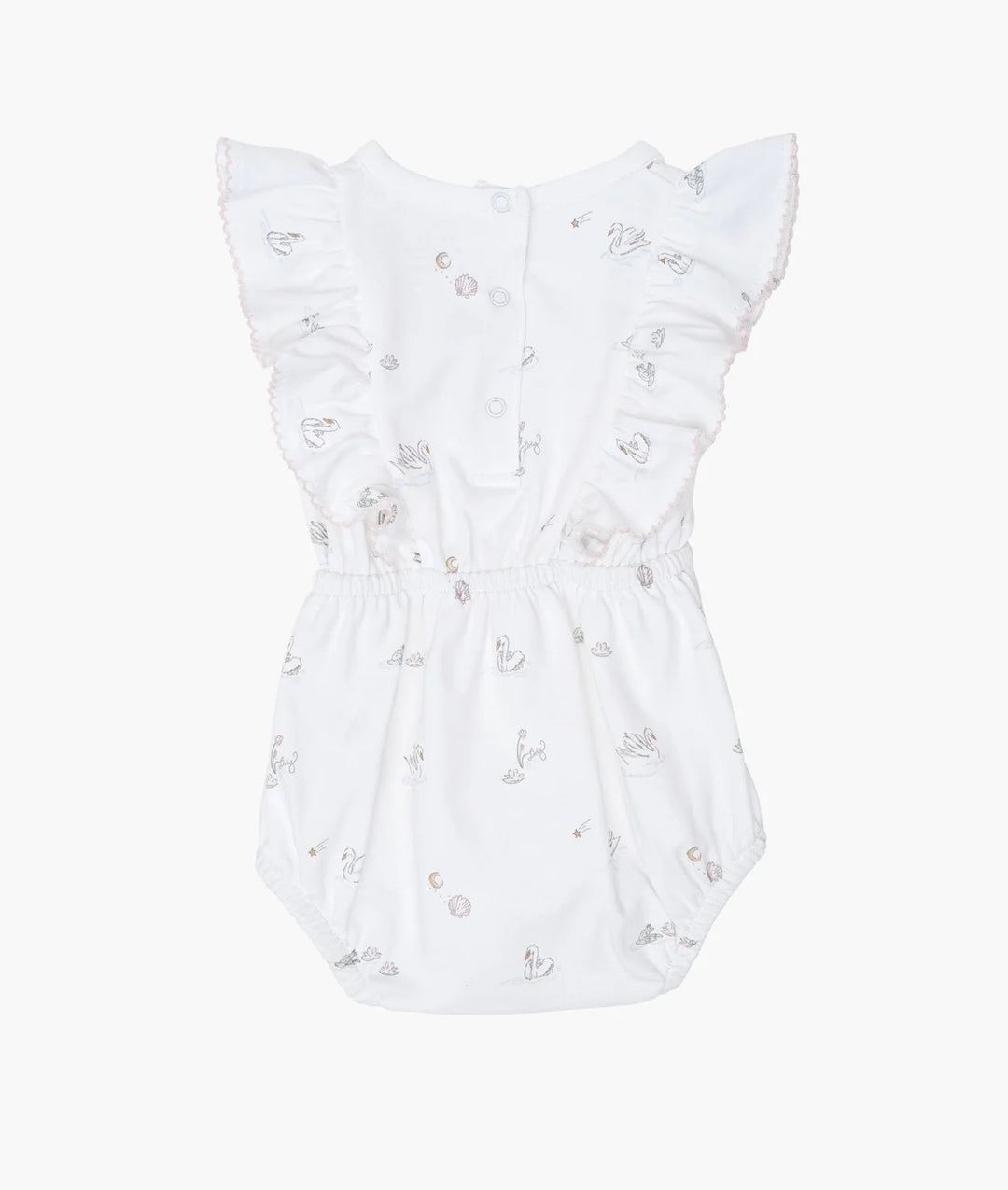 Swans Lily Romper  White