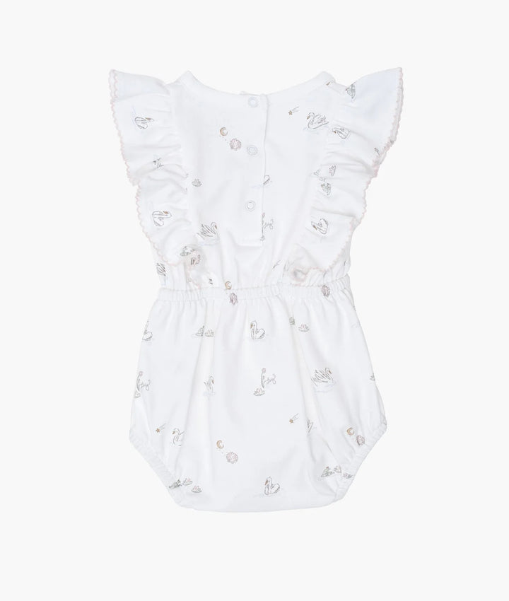 Swans Lily Romper  White
