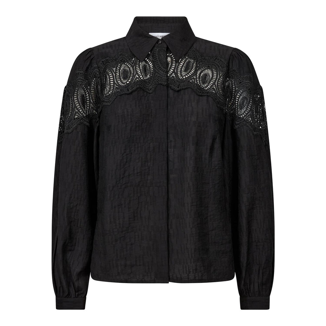 CorinneCC lace Shirt Black