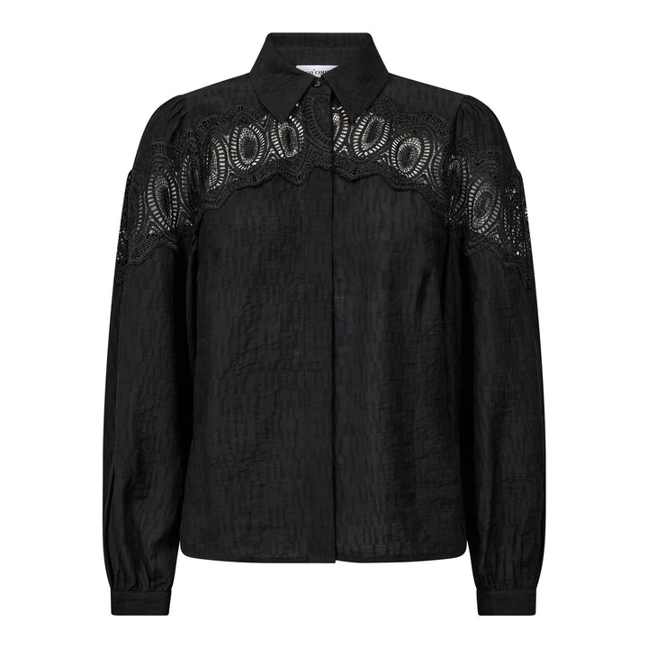 CorinneCC lace Shirt Black